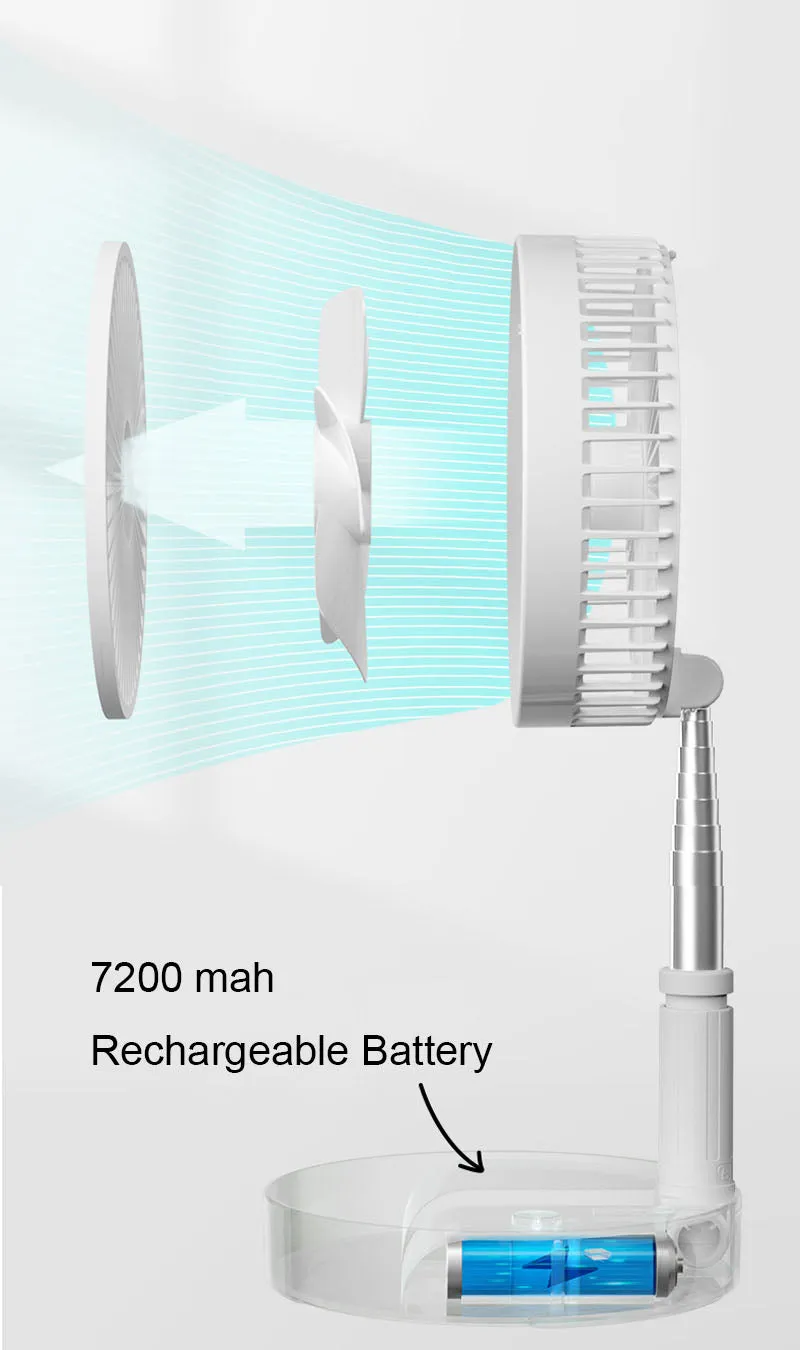 FOLDABLE FAN 180°