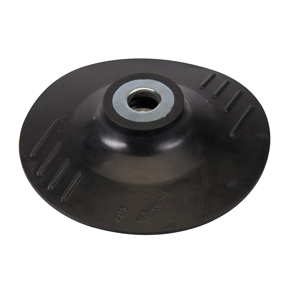 Silverline Rubber Backing Pad - 115mm