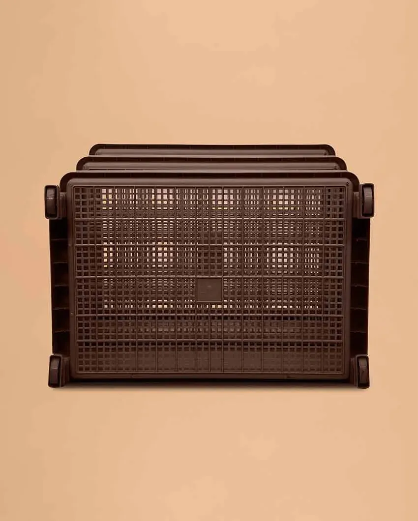 Versatile Polypropylene Big Buddy 5 Tiers Rack | 19 x 13 x 38 inches