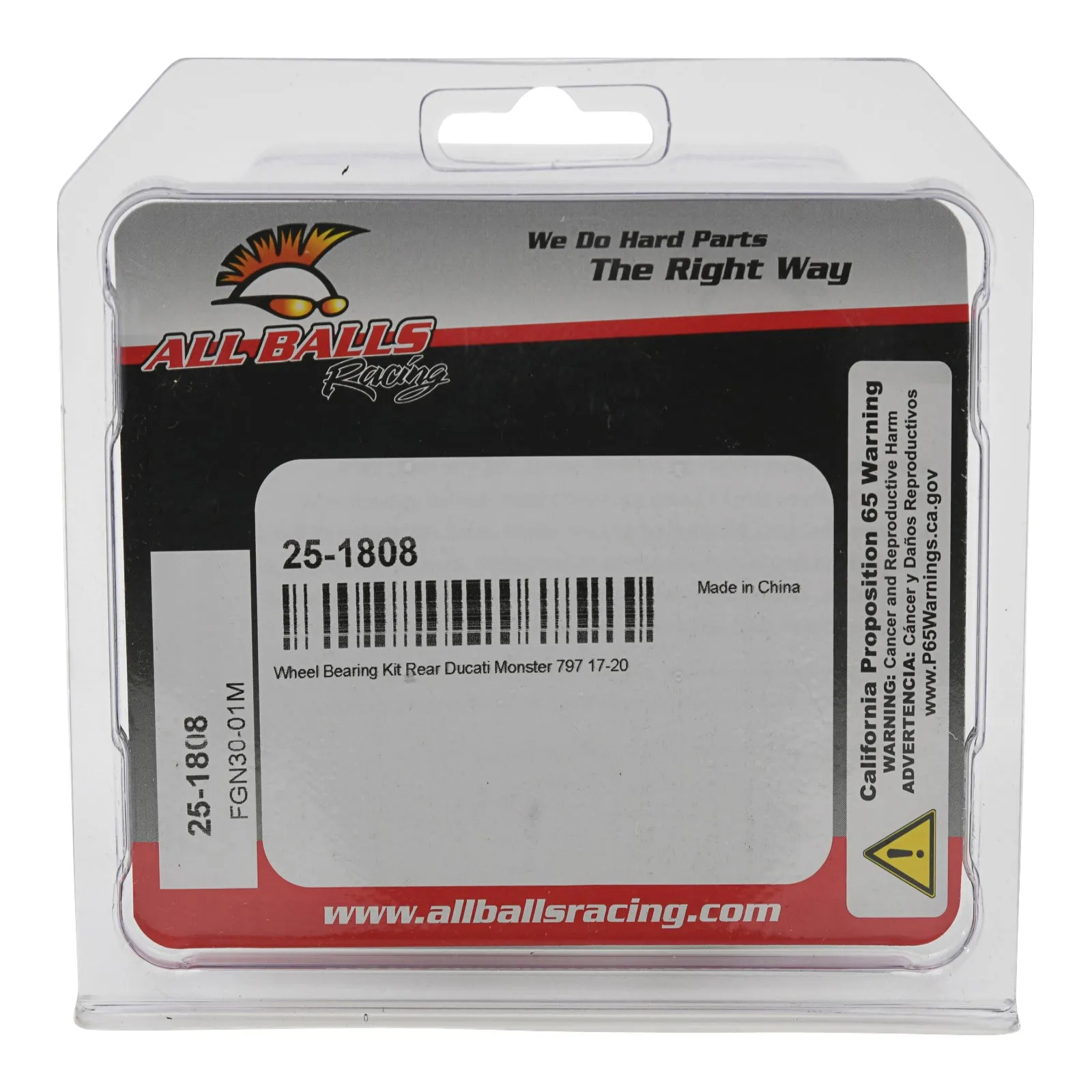 Wheel Bearing Kit Rear 25-1808